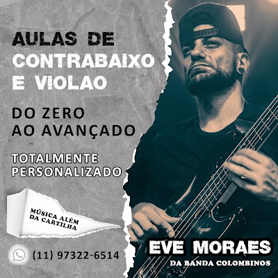 Eve Moraes - Aulas de Contrabaixo e Violão